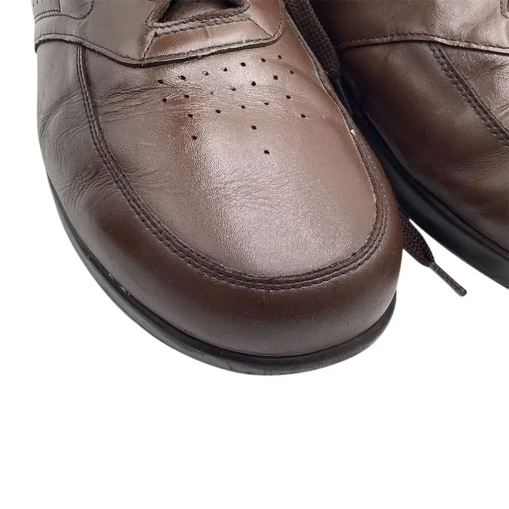 SAS Men's Time Out Walking Shoes Brown Size 13.5‎ Casual Sneaker
